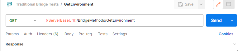 GetEnvironment URL