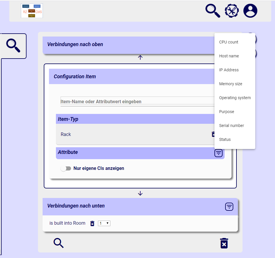 Starting page with parameters